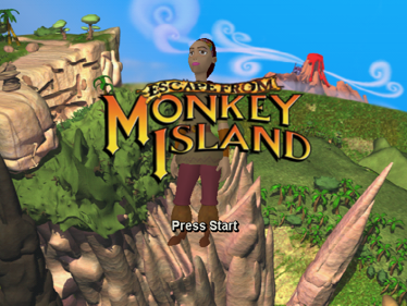 Escape from Monkey Island - Screenshot - Game Title (World) - 597x448