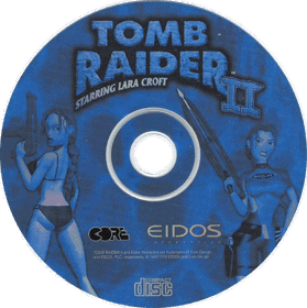 Tomb Raider II - Disc (North America) - 755x758