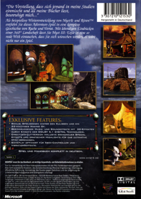 Myst III: Exile - Box - Back (Europe) - 566x800