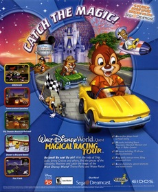 Walt Disney World Quest: Magical Racing Tour - Advertisement Flyer - Front (North America) - 2137x2600