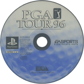 PGA Tour 96 - Disc (Japan) - 600x600