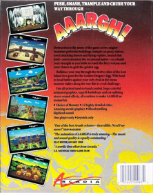 AAARGH! - Box - Back (North America) - 631x796