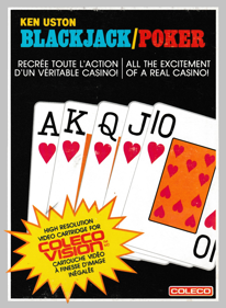 Ken Uston Blackjack/Poker - Box - Front (Canada) - 1650x2250