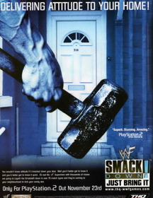 WWF SmackDown! Just Bring It - Advertisement Flyer - Front (United Kingdom) - 2467x3200