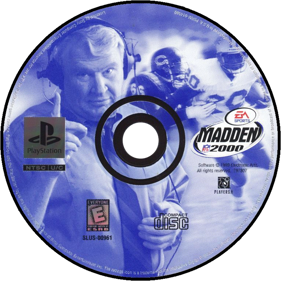 Madden NFL 2000 - Disc (North America) - 800x800
