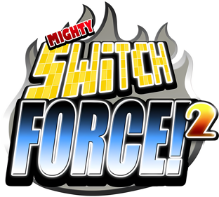 Mighty Switch Force! 2 - Clear Logo (World) - 1500x1350