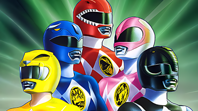 Mighty Morphin Power Rangers - Fanart - Background (North America) - 1600x900