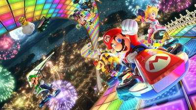Mario Kart DS Deluxe - Fanart - Background (World) - 1920x1080