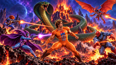 Power Lords: Quest for Volcan - Fanart - Background (World) - 1920x1080