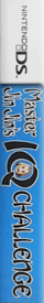 Master Jin Jin's IQ Challenge - Box - Spine (North America) - 120x825