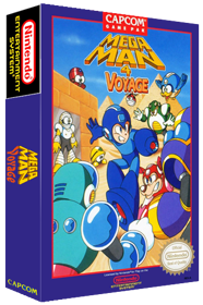 Mega Man 4: Voyage - Box - 3D (North America) - 337x508