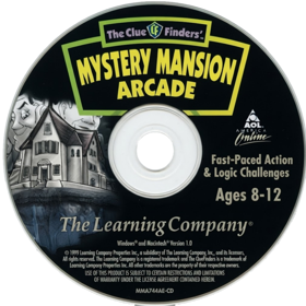 ClueFinders: Mystery Mansion Arcade - Fanart - Disc (Japan) - 1023x1024