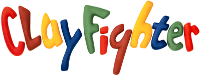 Clay Fighter - Clear Logo (Europe) - 3840x1482