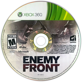 Enemy Front - Disc (North America) - 1000x1000