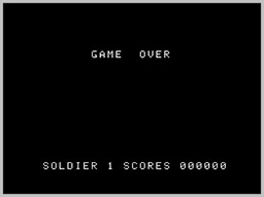 Front Line - Screenshot - Game Over (World) - 256x192