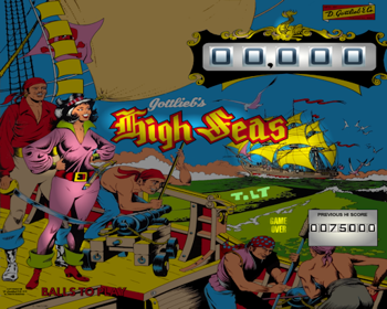 High Seas - Arcade - Marquee (World) - 512x410