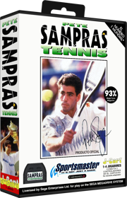 Pete Sampras Tennis - Box - 3D (Spain) - 869x1351