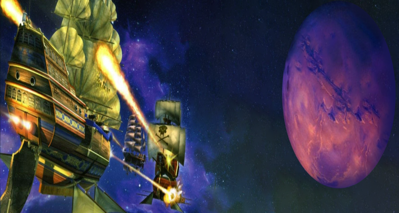 Disney's Treasure Planet: Battle of Procyon - Fanart - Background (World) - 2165x1155