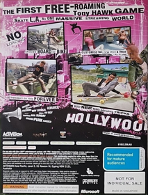 Tony Hawk's American Wasteland - Box - Back (Australia) - 743x977