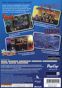 PopCap Hits! - Box - Back (Germany) - 1200x1703