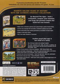 Empire Earth: Gold Edition - Box - Back (United Kingdom) - 573x800