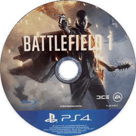 Battlefield 1 - Disc (Japan) - 871x868