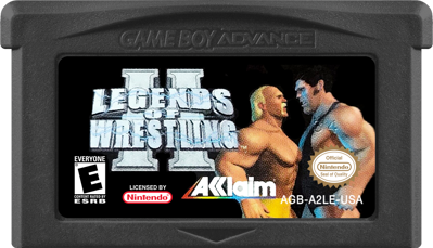 Legends of Wrestling II - Cart - Front (North America) - 1000x574