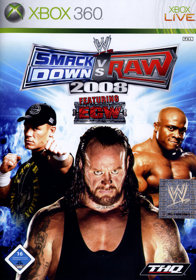 WWE SmackDown vs. Raw 2008 - Box - Front (Germany) - 600x858