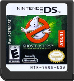 GhostBusters: The Video Game - Cart - Front (North America) - 517x564