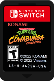 Teenage Mutant Ninja Turtles: The Cowabunga Collection - Cart - Front (North America) - 240x360