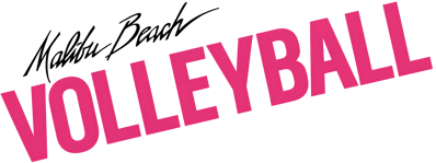 Malibu Beach Volleyball - Clear Logo (North America) - 4500x1683