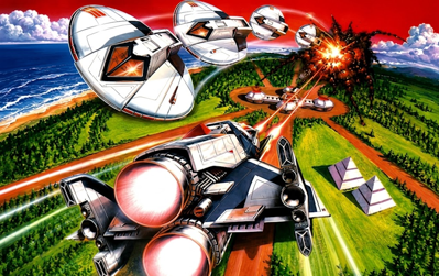 Xevious: The Avenger - Fanart - Box - Front (World) - 1013x638