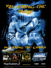 WWE SmackDown! Shut Your Mouth - Advertisement Flyer - Front (United Kingdom) - 2402x3200