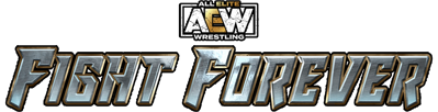 AEW: Fight Forever - Clear Logo (World) - 1768x452