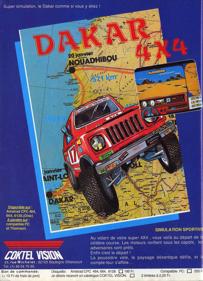 Dakar 4x4 - Advertisement Flyer - Front (France) - 1208x1671