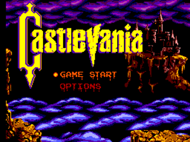 Castlevania - Screenshot - Game Title (World) - 256x192