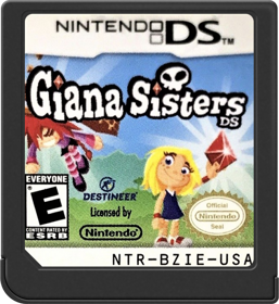 Giana Sisters DS - Cart - Front (North America) - 517x564