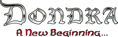 Dondra: A New Beginning - Clear Logo (North America) - 2400x768