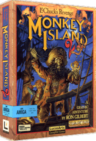 Monkey Island 2: LeChuck's Revenge - Box - 3D (United Kingdom) - 850x1244