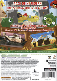 Angry Birds Trilogy - Box - Back (Germany) - 600x855