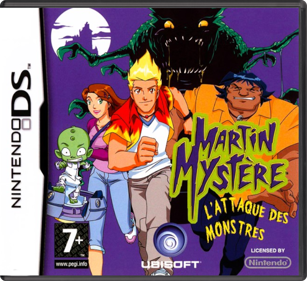 Martin Mystery: Monster Invasion - Box - Front - Reconstructed (France) - 774x708