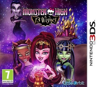 Monster High: 13 Wishes - Box - Front (Europe) - 500x449