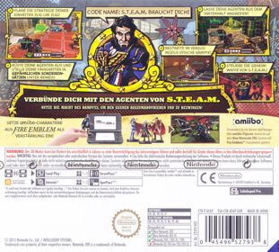 Code Name: S.T.E.A.M. - Box - Back (Germany) - 888x800