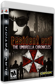 Resident Evil: The Umbrella Chronicles - Box - 3D (United States) - 728x1099
