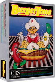 BurgerTime - Box - 3D (Europe) - 439x659