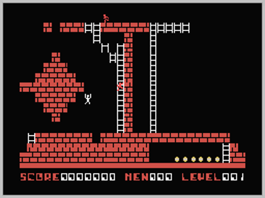 Lode Runner - Screenshot - Gameplay (World) - 256x192
