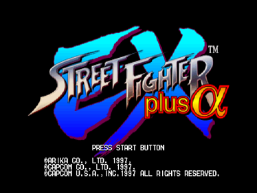 Street Fighter EX Plus Alpha - Screenshot - Game Title (World) - 640x480