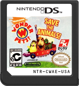 Wonder Pets!: Save the Animals! - Cart - Front (North America) - 517x564