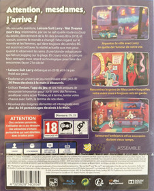 Leisure Suit Larry: Wet Dreams Don't Dry - Box - Back (Europe) - 895x1108