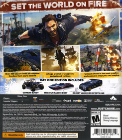Just Cause 3 - Box - Back (North America) - 640x734